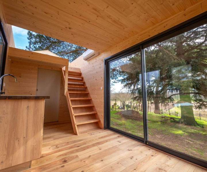 Fabrication de tiny house de bois Gironde
